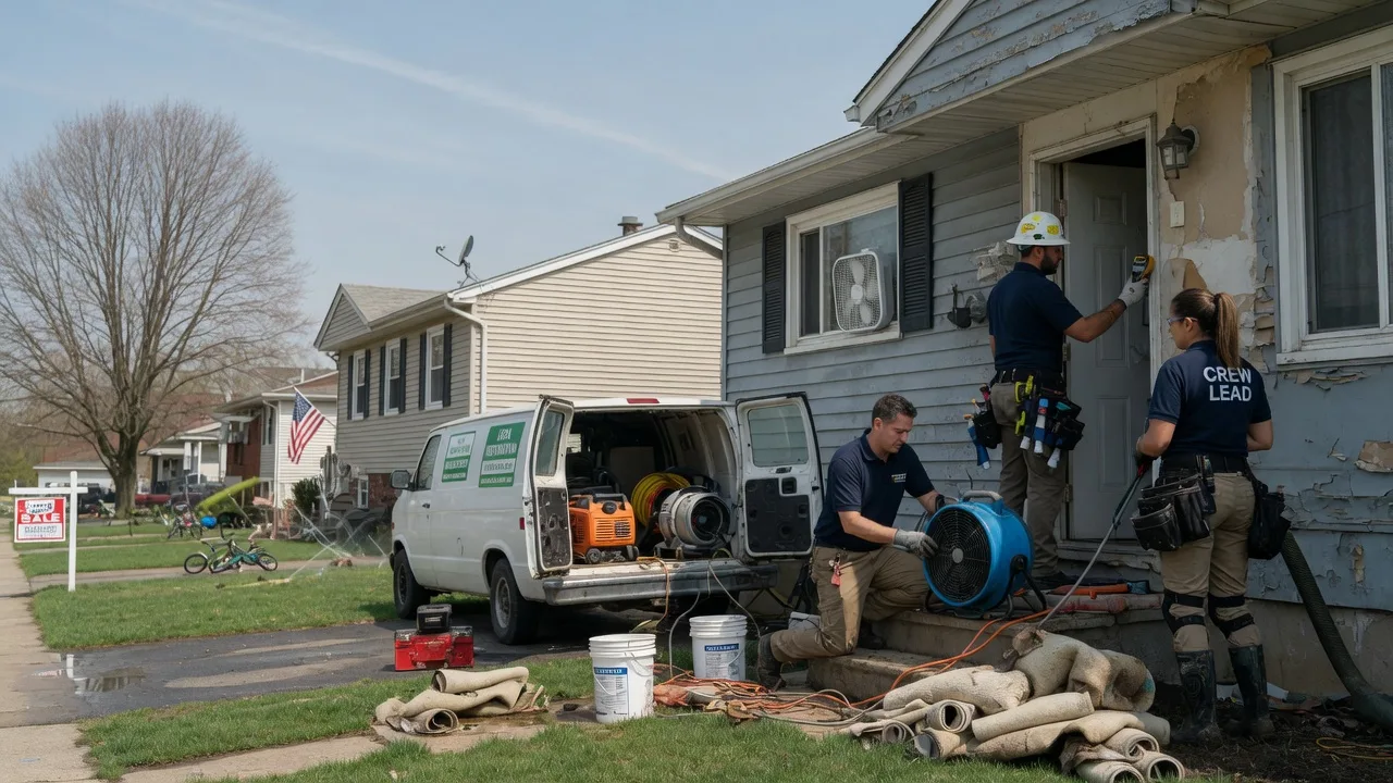 Flood Cleanup in Trenton, NJ near me